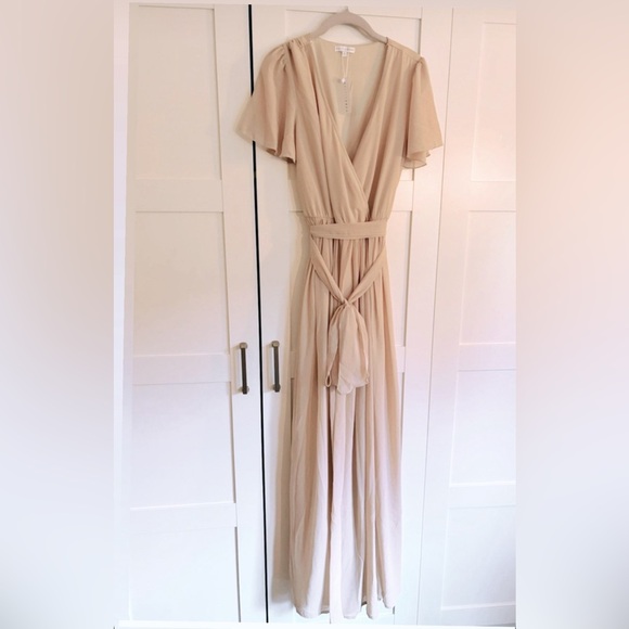 Baltic Born Beige Maxi Dress - Picture 2 of 6